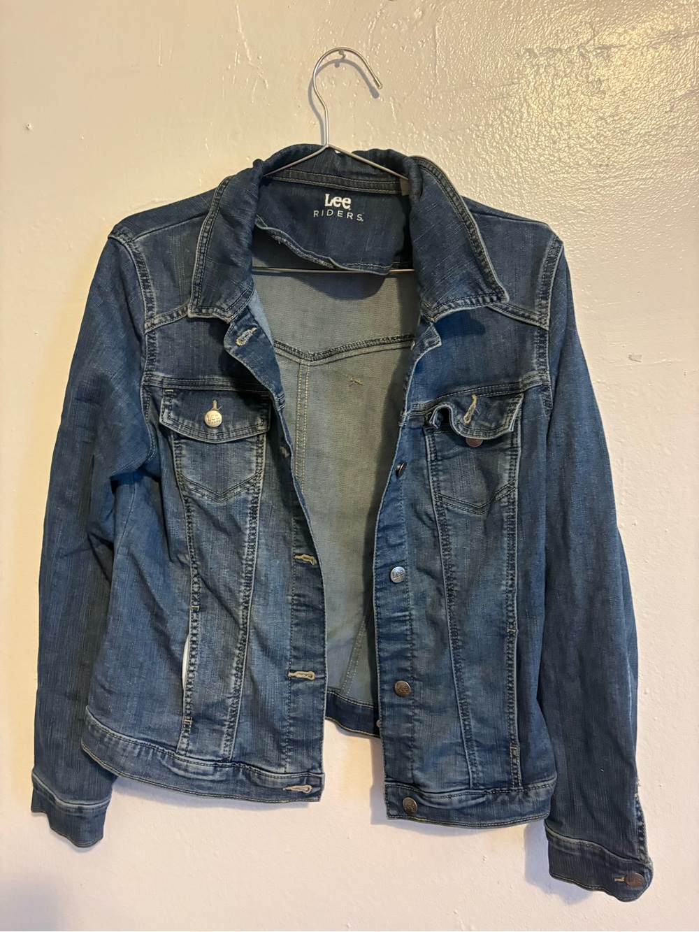 Lee Women's Medium Blue Denim Jacket
